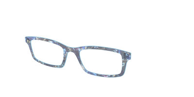 The Pluto Pearl Crystal - Angle Top Thumbnail - Pair Eyewear