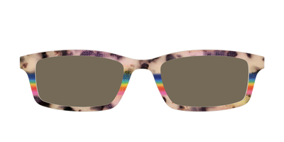 The Polarized Prism Split Tortoise Sun Top - Front Top Thumbnail - Pair Eyewear