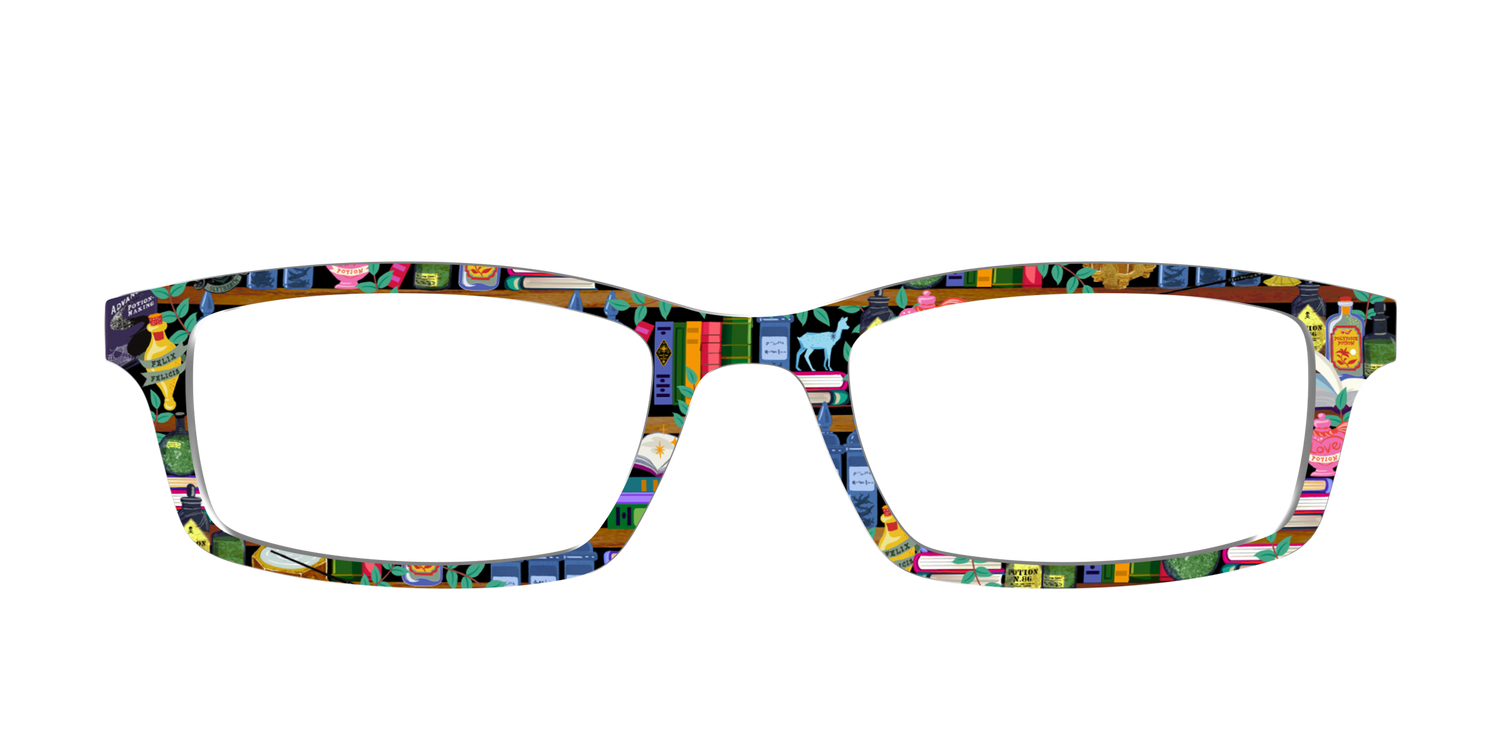 The Potions Bookcase - Front Top Image - Pair Eyewear