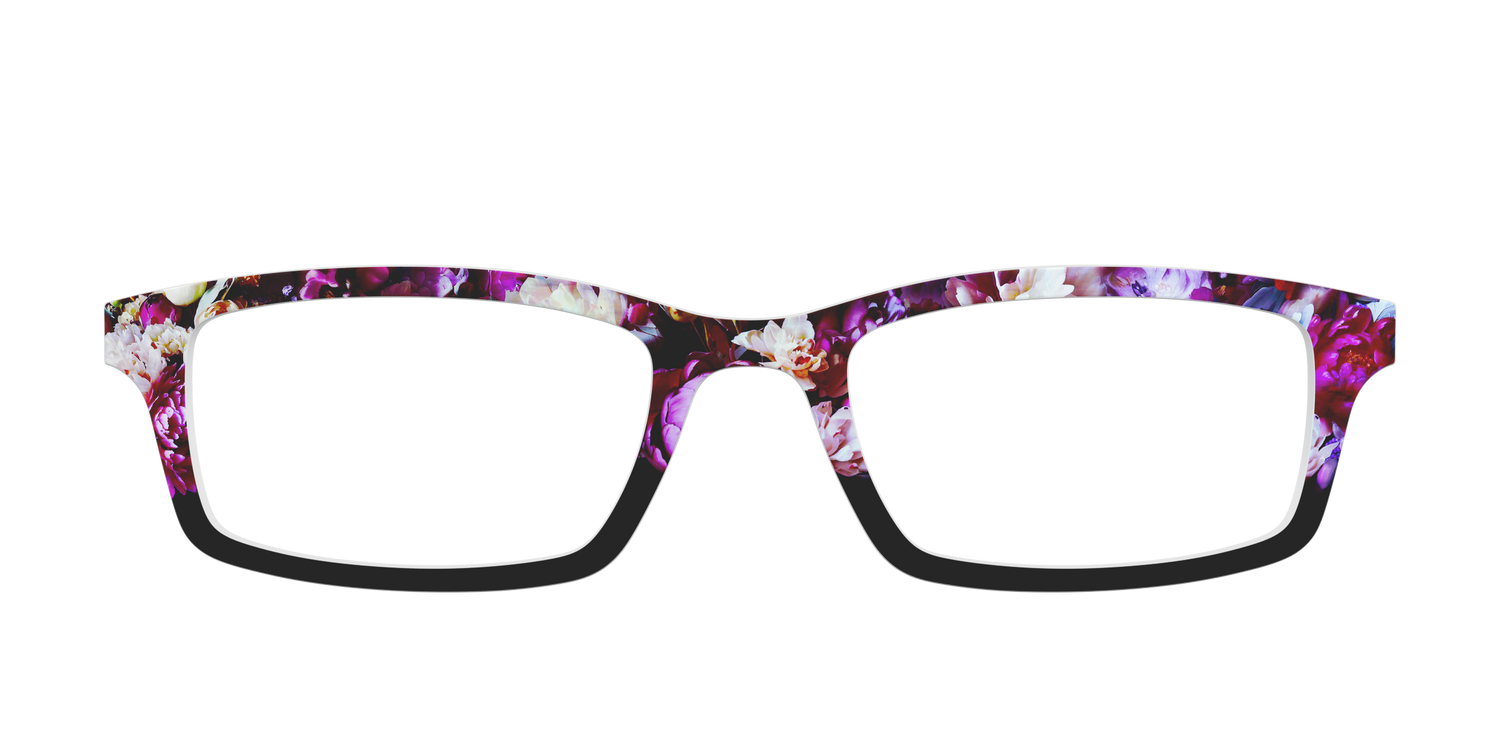 The Pretty in Petals - Front Top Image - Pair Eyewear