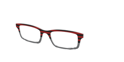 The Punk Stripes Split - Angle Top Thumbnail - Pair Eyewear