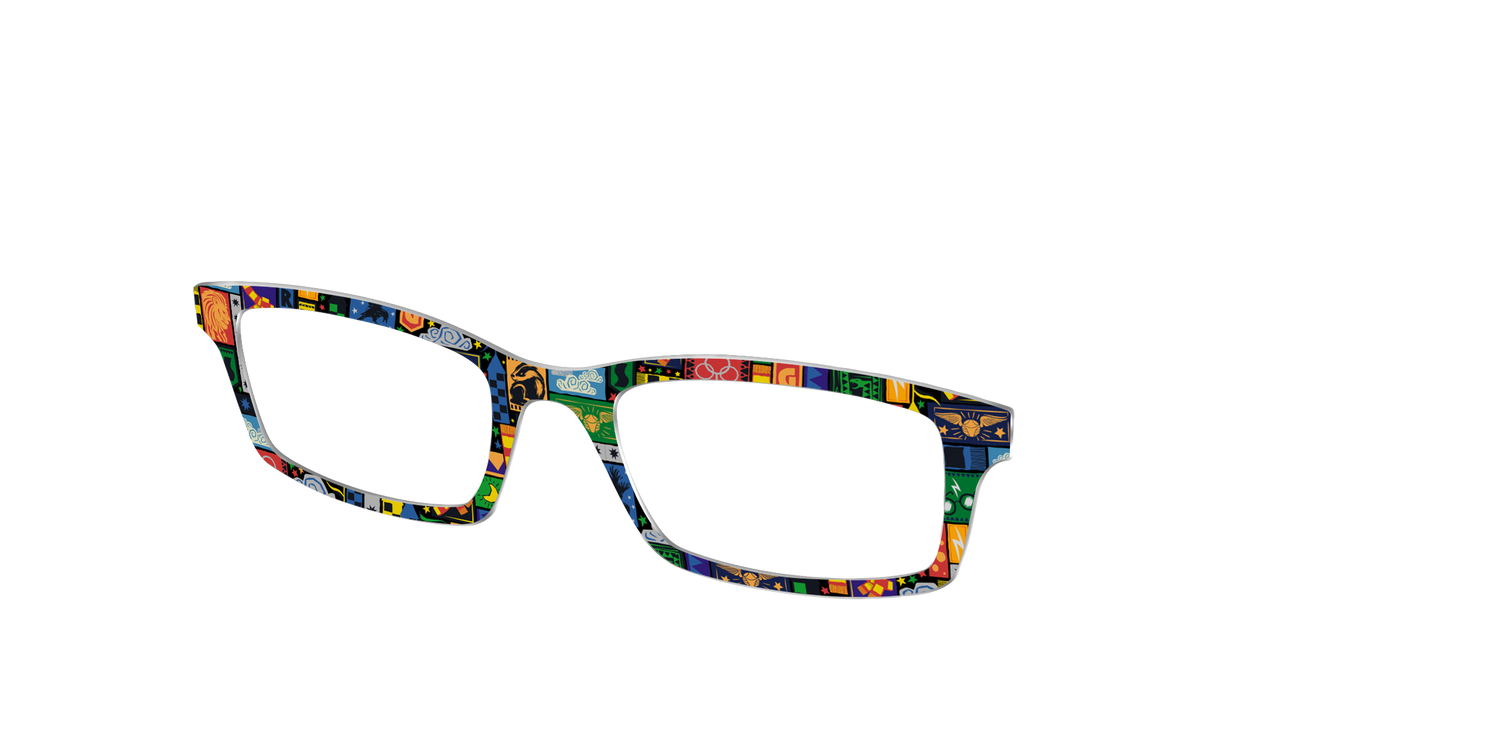 The Quidditch Patchwork - Angle Top Image - Pair Eyewear