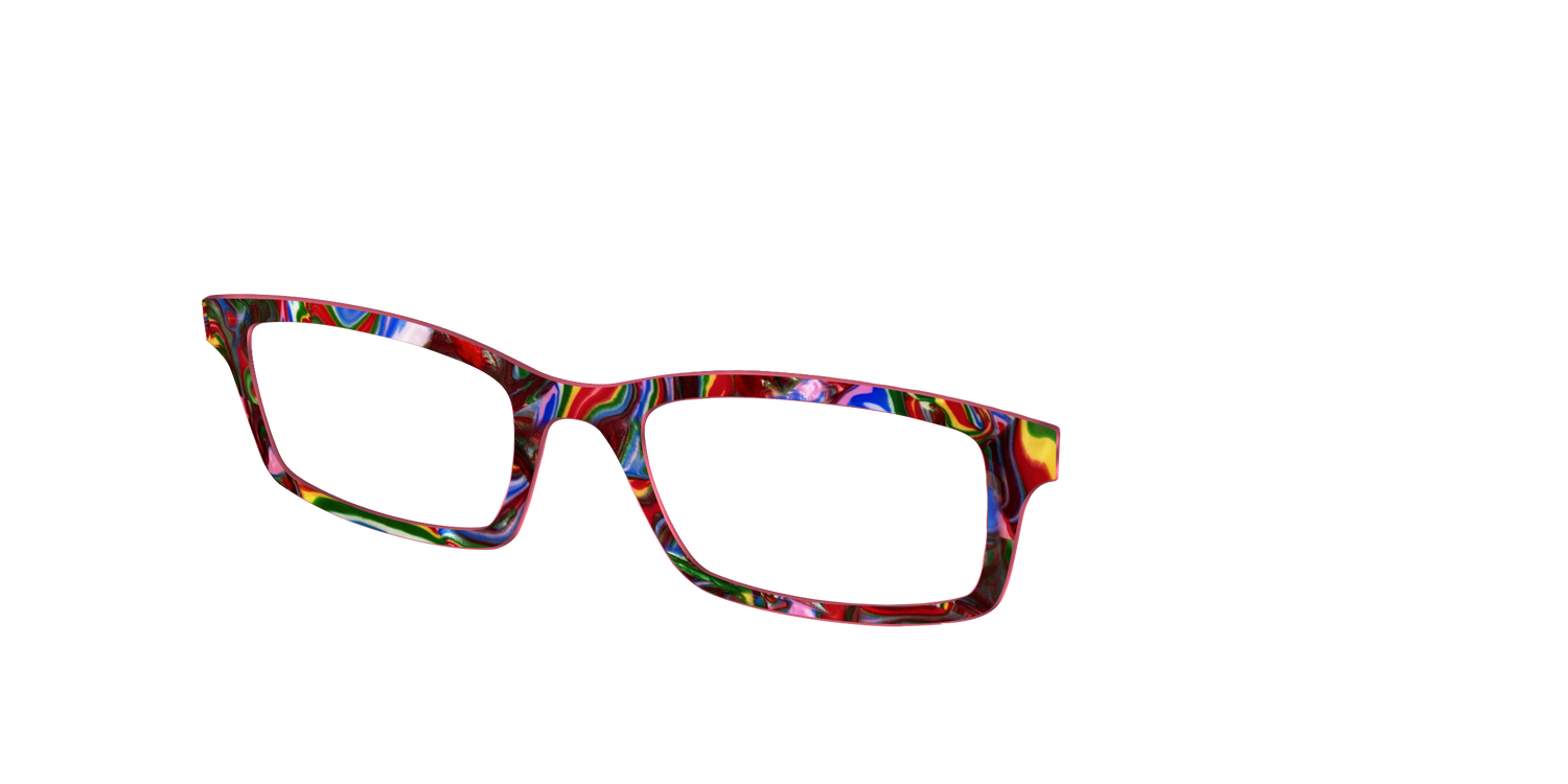 The Radiant Pearl Marble - Angle Top Image - Pair Eyewear