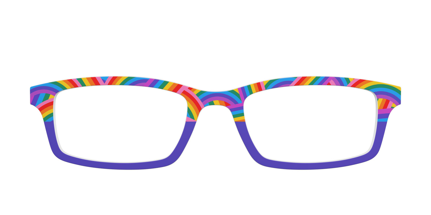 The Rainbow Arches - Front Top Image - Pair Eyewear