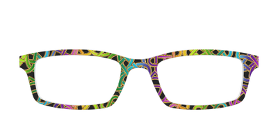 The Rainbow Celtic Chrome - Front Top Thumbnail - Pair Eyewear
