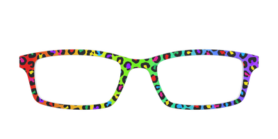 The Rainbow Cheetah - Front Top Thumbnail - Pair Eyewear