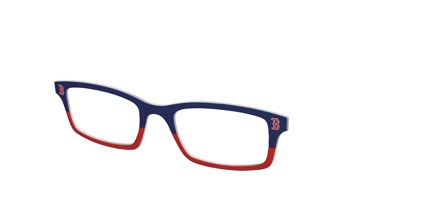 The Red Sox Split - Angle Top Image - Pair Eyewear