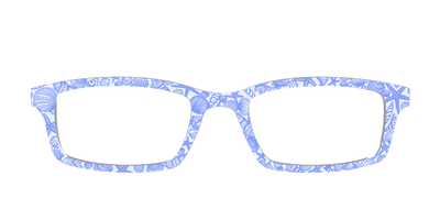 The Reef Blue Shell Lace - Front Top Thumbnail - Pair Eyewear