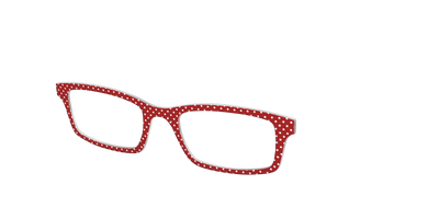 The Ruby Pin Dot - Angle Top Thumbnail - Pair Eyewear