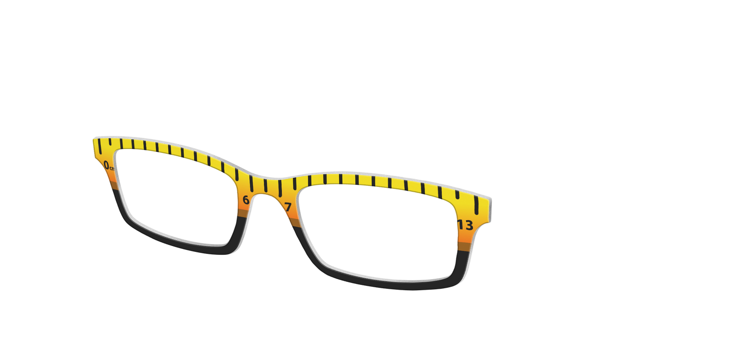 The Ruler - Angle Top Image - Pair Eyewear