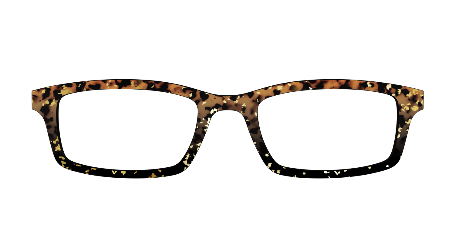 The Rustic Gold Leaf Tortoise - Front Top Image - Pair Eyewear