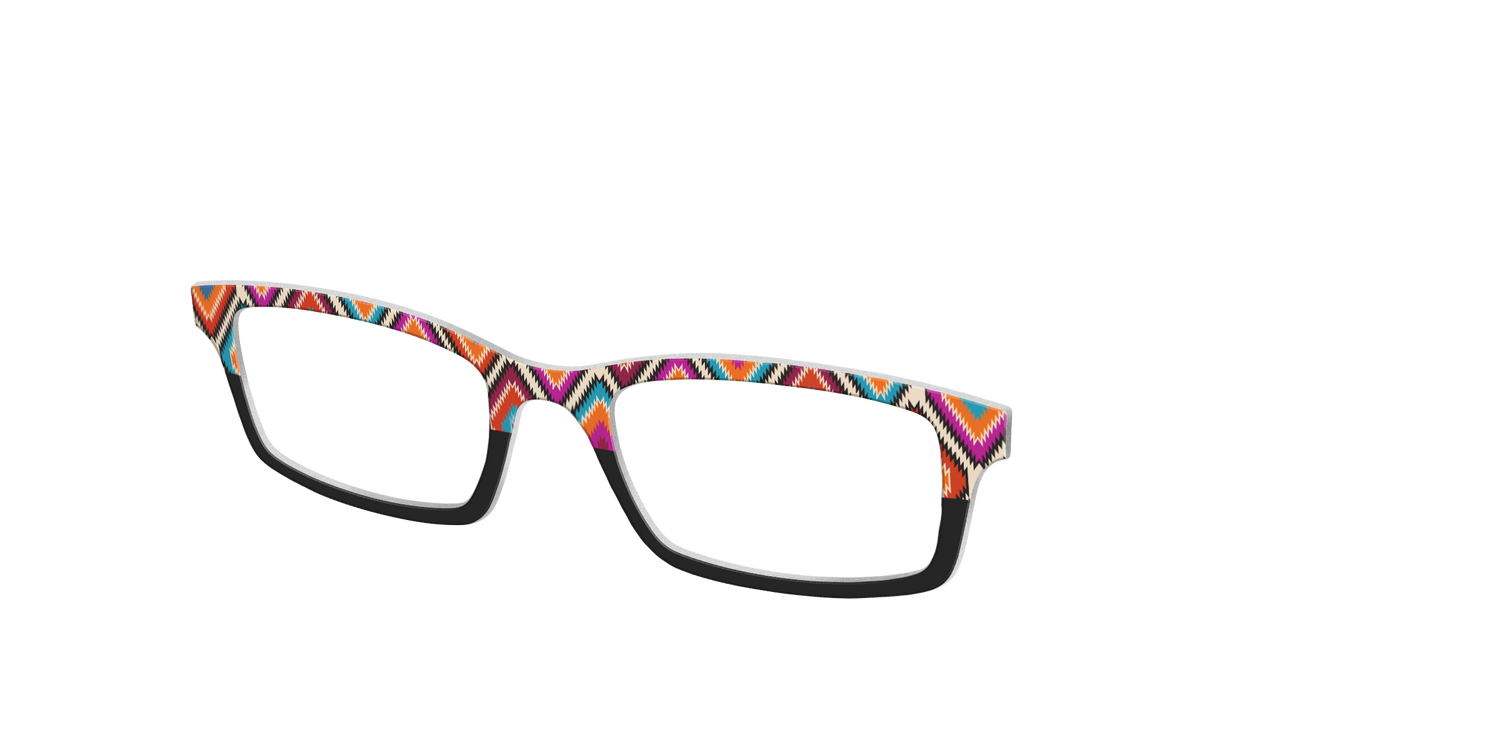 The Sarape Split - Angle Top Image - Pair Eyewear