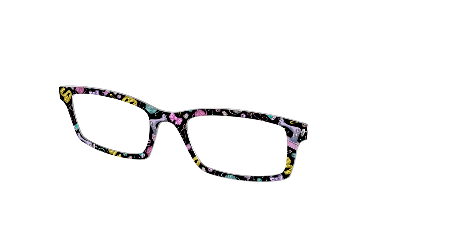 The Sewing Kit - Angle Top Image - Pair Eyewear