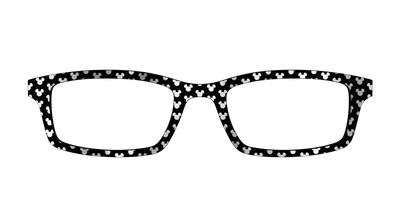The Silver Foil Mickey - Front Top Thumbnail - Pair Eyewear