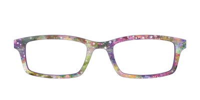 The Silver Foil Starry Sky - Front Top Thumbnail - Pair Eyewear