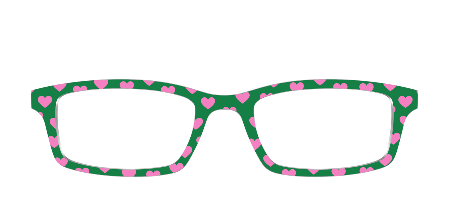 The Simple Hearts - Front Top Image - Pair Eyewear
