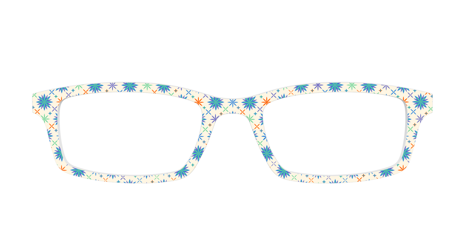 The Snowfall Medallion - Front Top Image - Pair Eyewear