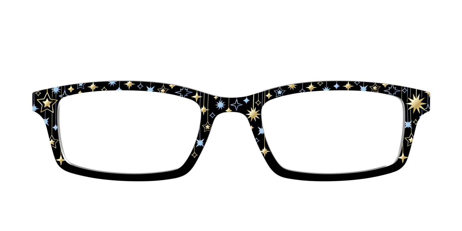 The Snowfall Starbursts - Front Top Image - Pair Eyewear