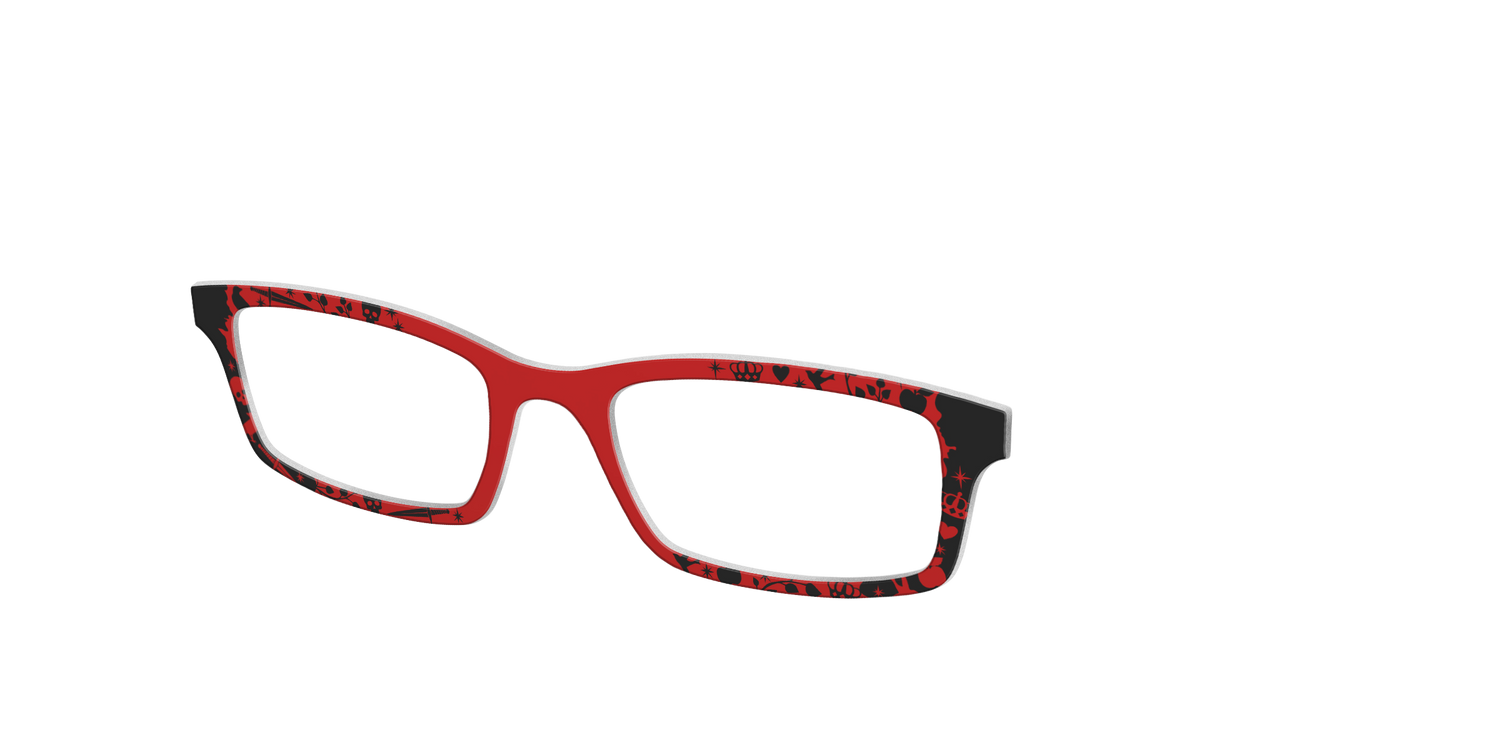 The Snow White After Dark - Angle Top Image - Pair Eyewear