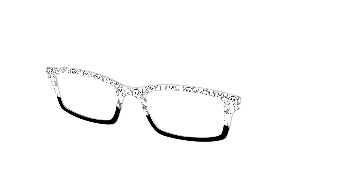 The Spooky Ghosts Split - Angle Top Image - Pair Eyewear