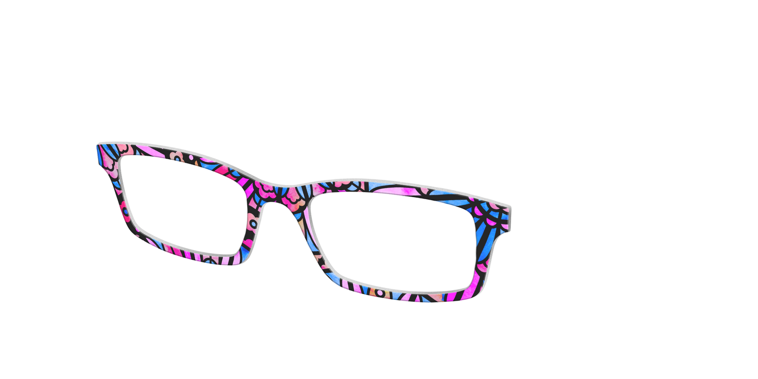 The Stained Glass - Angle Top Image - Pair Eyewear