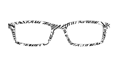 The Stylish Scribble - Front Top Thumbnail - Pair Eyewear
