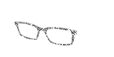 The Stylish Scribble - Angle Top Thumbnail - Pair Eyewear