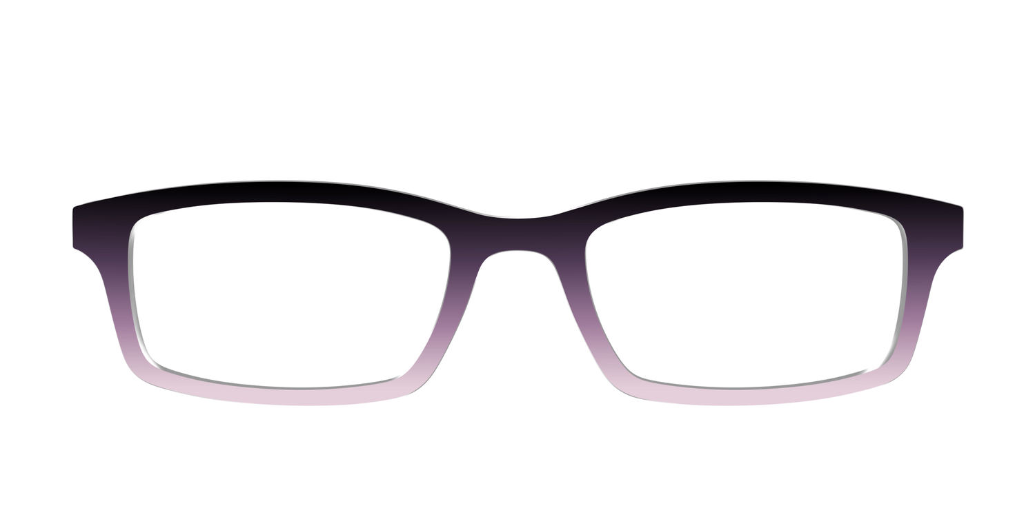 The Sugar Plum Gradient - Front Top Image - Pair Eyewear