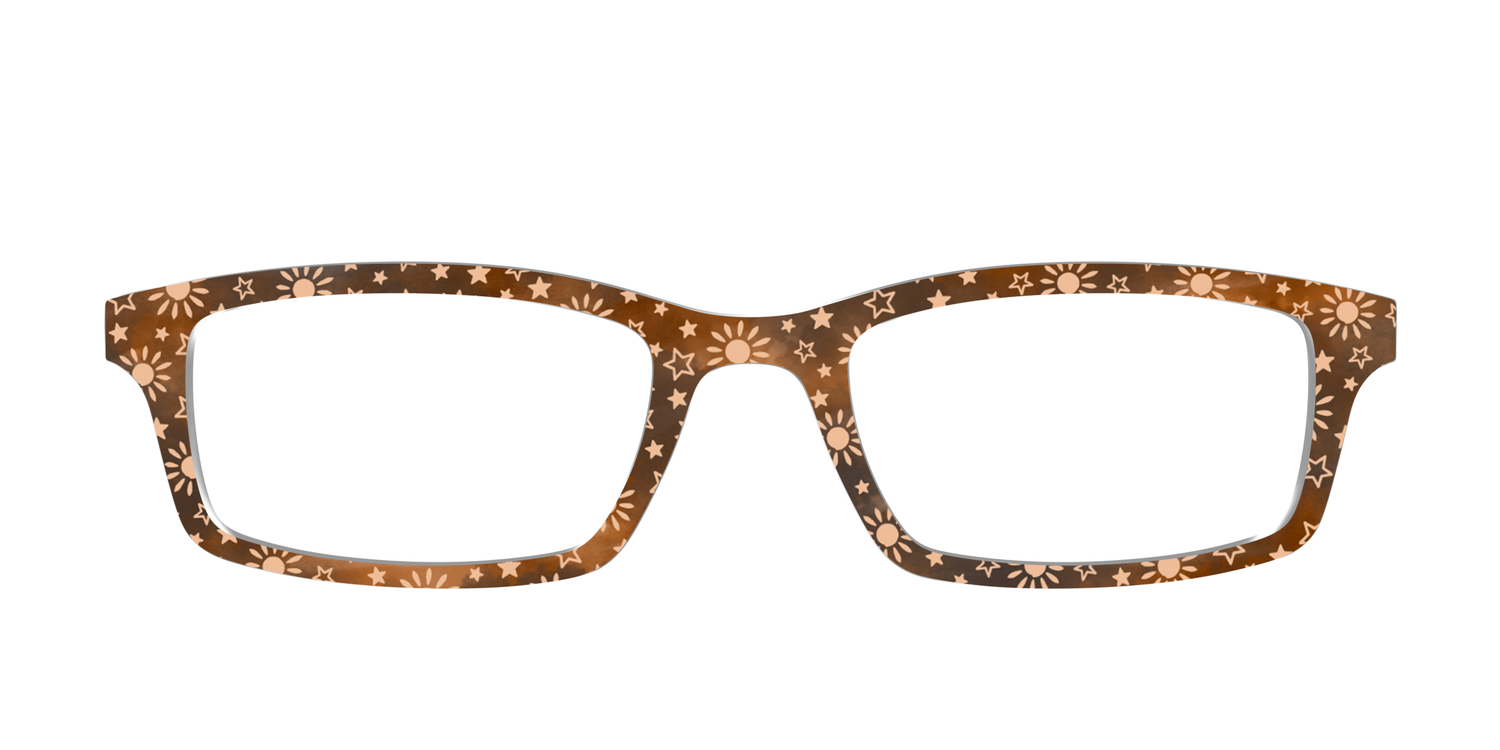 The Sunburst Scatter - Front Top Image - Pair Eyewear