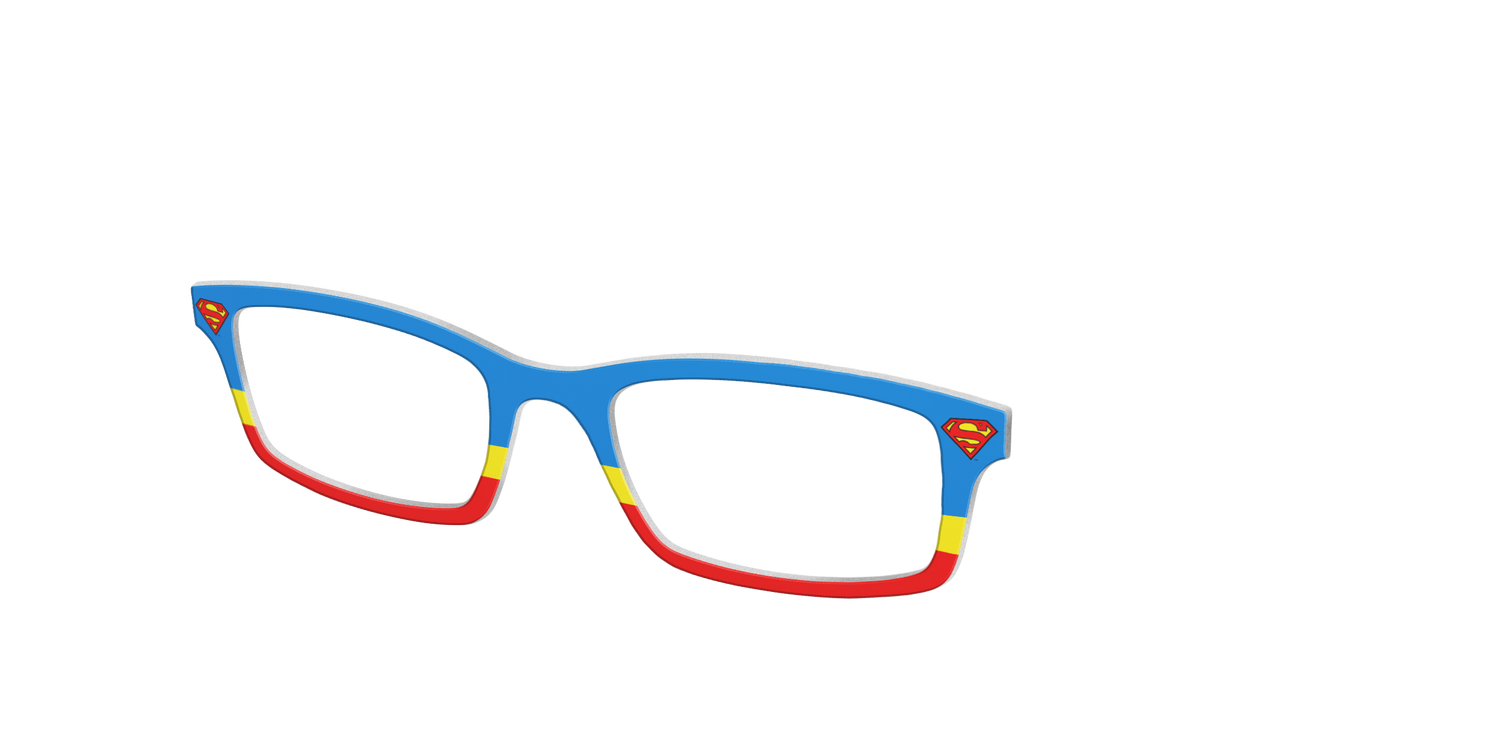 The Superman Suit - Angle Top Image - Pair Eyewear