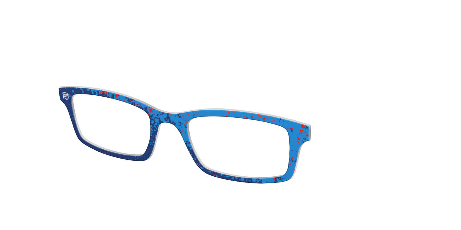 The Thunder Splatter - Angle Top Image - Pair Eyewear