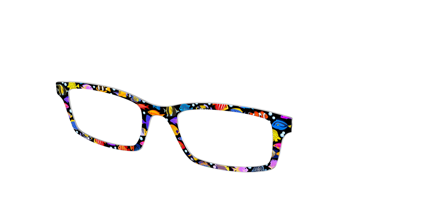 The Tropical Fish Friends - Angle Top Image - Pair Eyewear