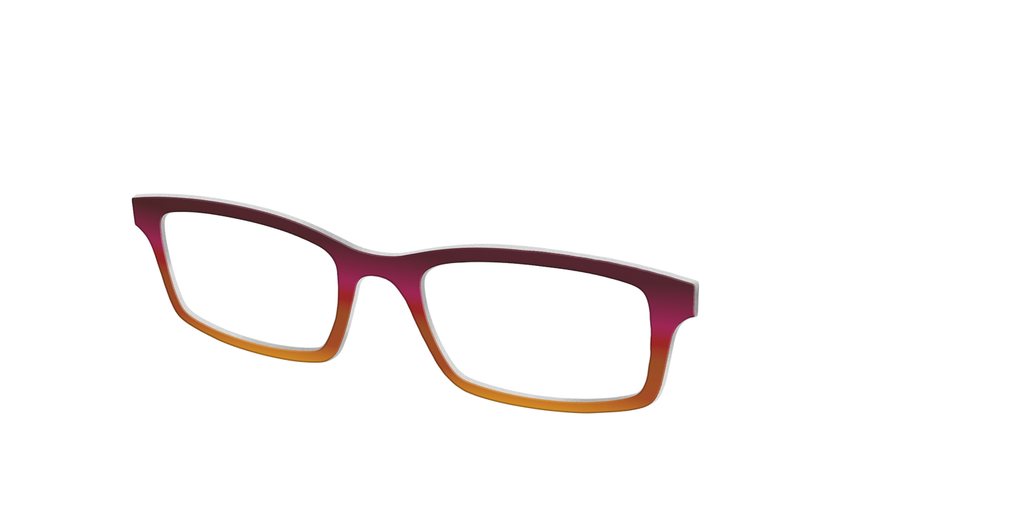 The Umber to Ochre Gradient - Angle Top Image - Pair Eyewear