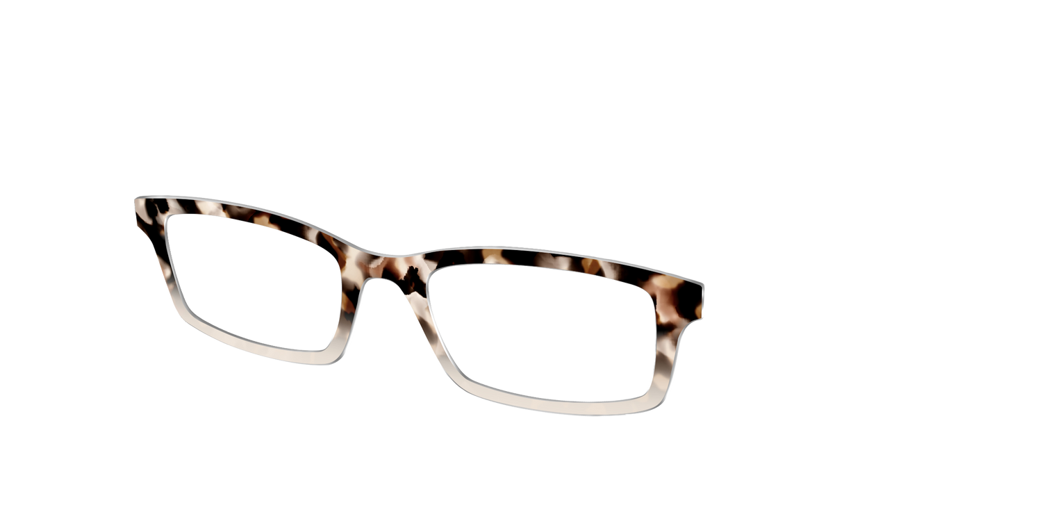 The Vanilla Latte Tortoise - Angle Top Image - Pair Eyewear