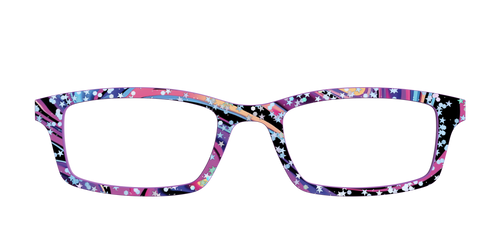 The Vaporwave Marble with Star Glitter - Pair Eyewear