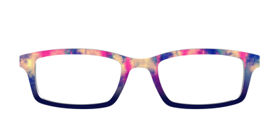 The Vibrant Tie-Dye Spots - Front Top Thumbnail - Pair Eyewear