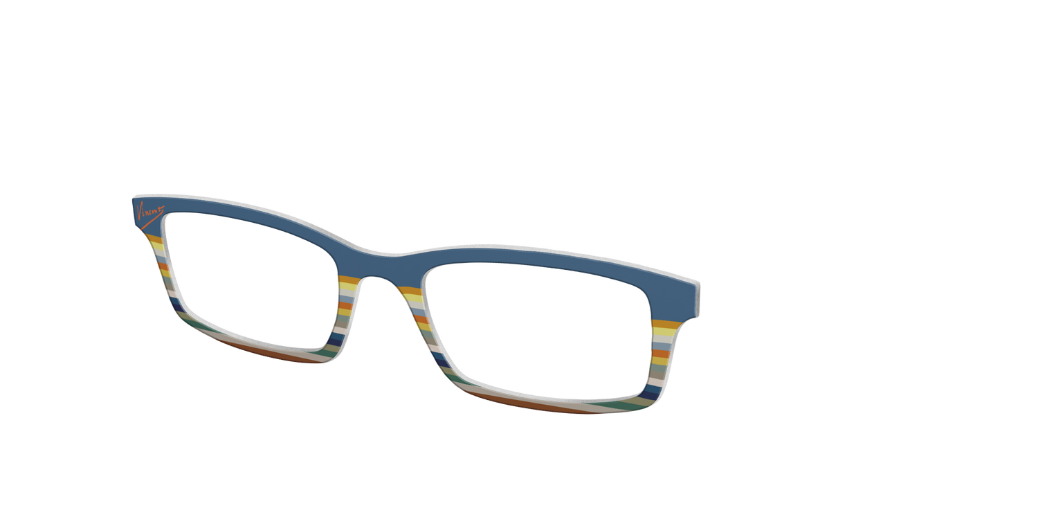 The Vincent Stripes - Angle Top Image - Pair Eyewear