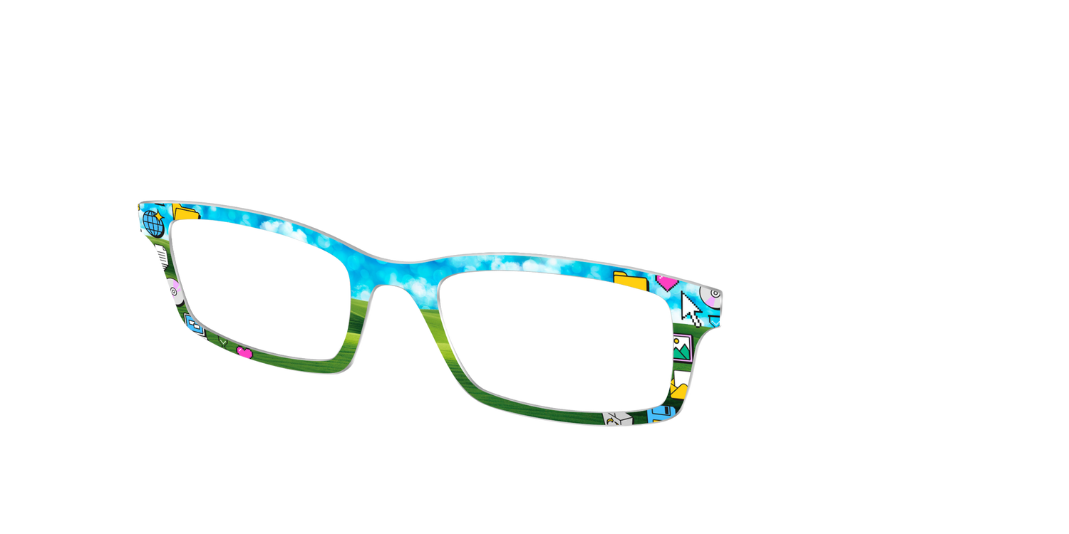 The Vintage Desktop - Angle Top Image - Pair Eyewear