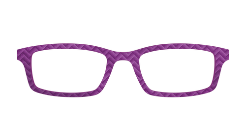 The Violet Herringbone - Pair Eyewear
