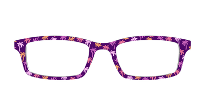 The Violet Palm Trees - Front Top Thumbnail - Pair Eyewear