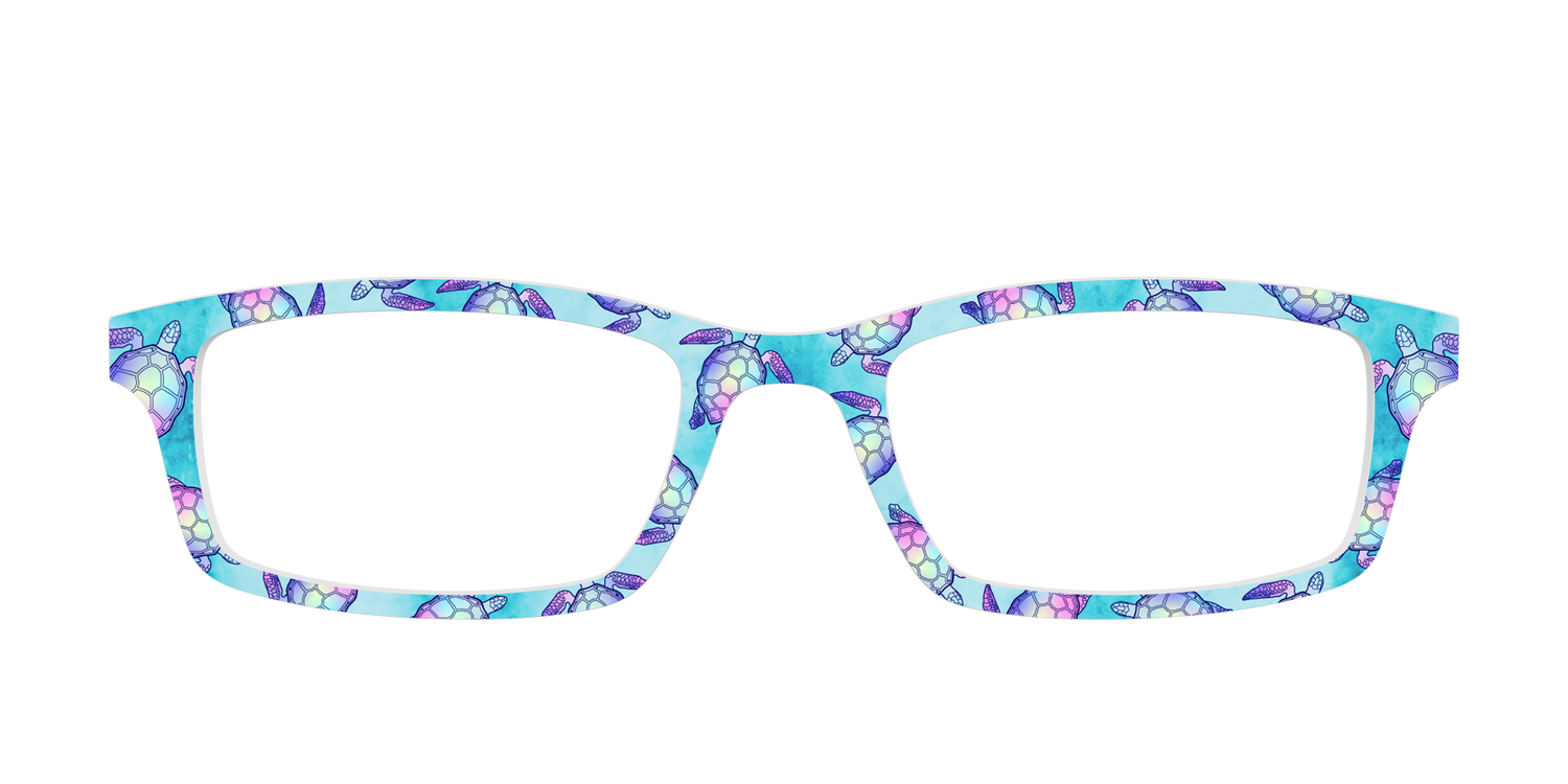 The Watercolor Turtles - Front Top Image - Pair Eyewear