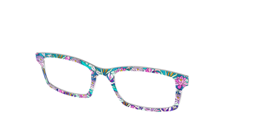 The Water Lily Stained Glass - Angle Top Thumbnail - Pair Eyewear