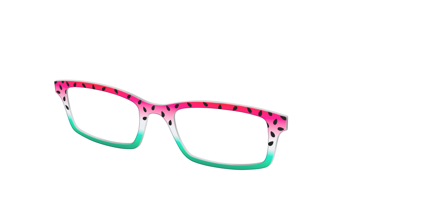 The Watermelon - Angle Top Image - Pair Eyewear
