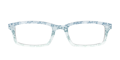 The White Lace Snowflake Crystal - Front Top Thumbnail - Pair Eyewear