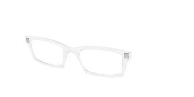 The White Eyelet Crystal - Angle Top Thumbnail - Pair Eyewear