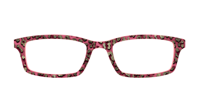 The Wild at Heart Gold Glitter - Front Top Thumbnail - Pair Eyewear