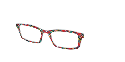 The Winter Plaid - Angle Top Thumbnail - Pair Eyewear