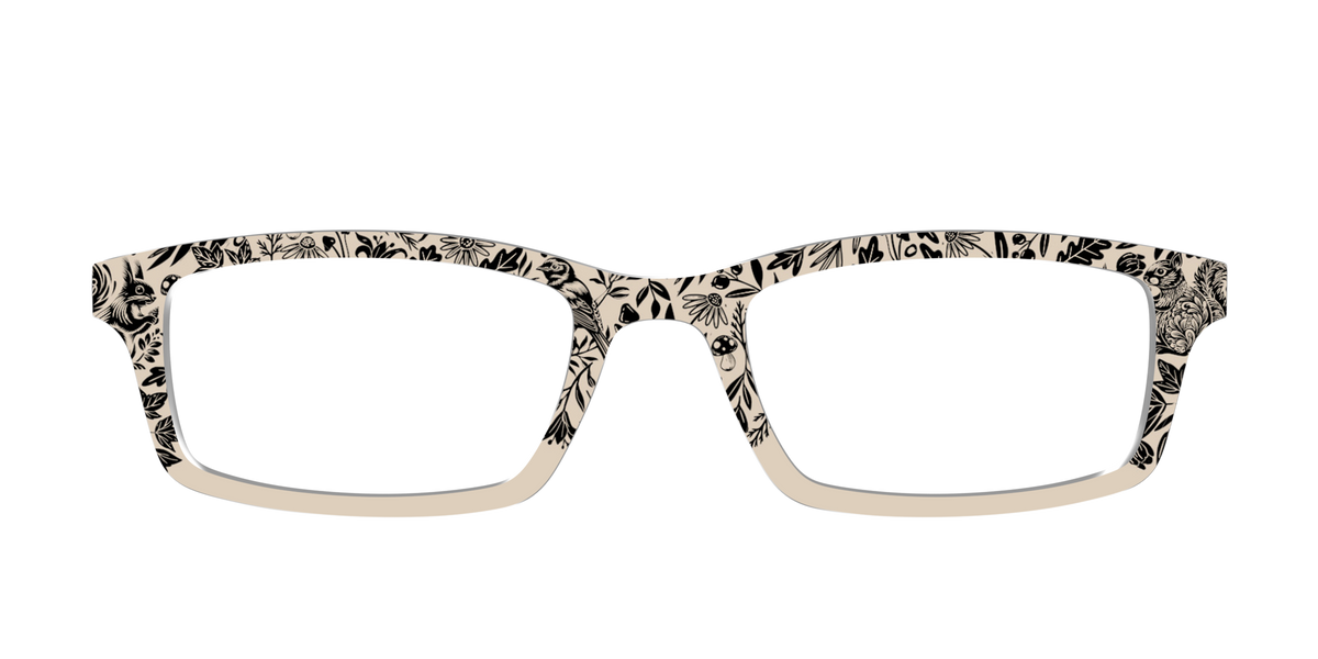 The Woodcut Squirrels - Front Top Image - Pair Eyewear