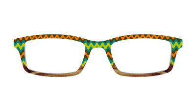 The Woodgrain Waves - Front Top Thumbnail - Pair Eyewear
