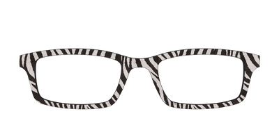 The Zebra Stripes - Front Top Thumbnail - Pair Eyewear